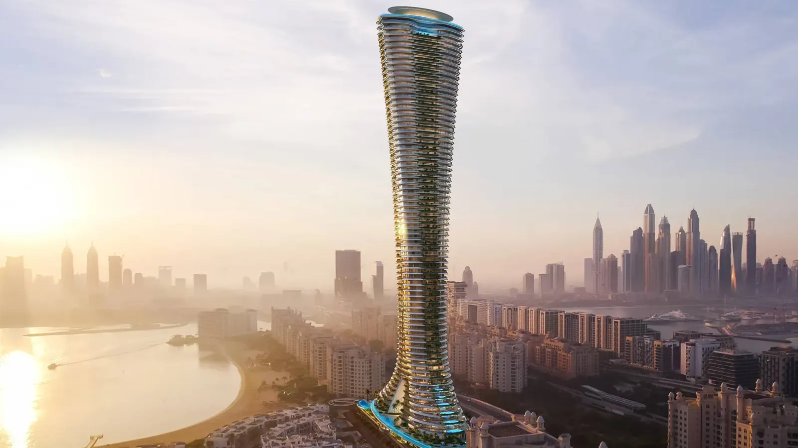 Palm Jumeirah, Dubai _ Como Rezidansları in Palm Jumeirah,Dubai 